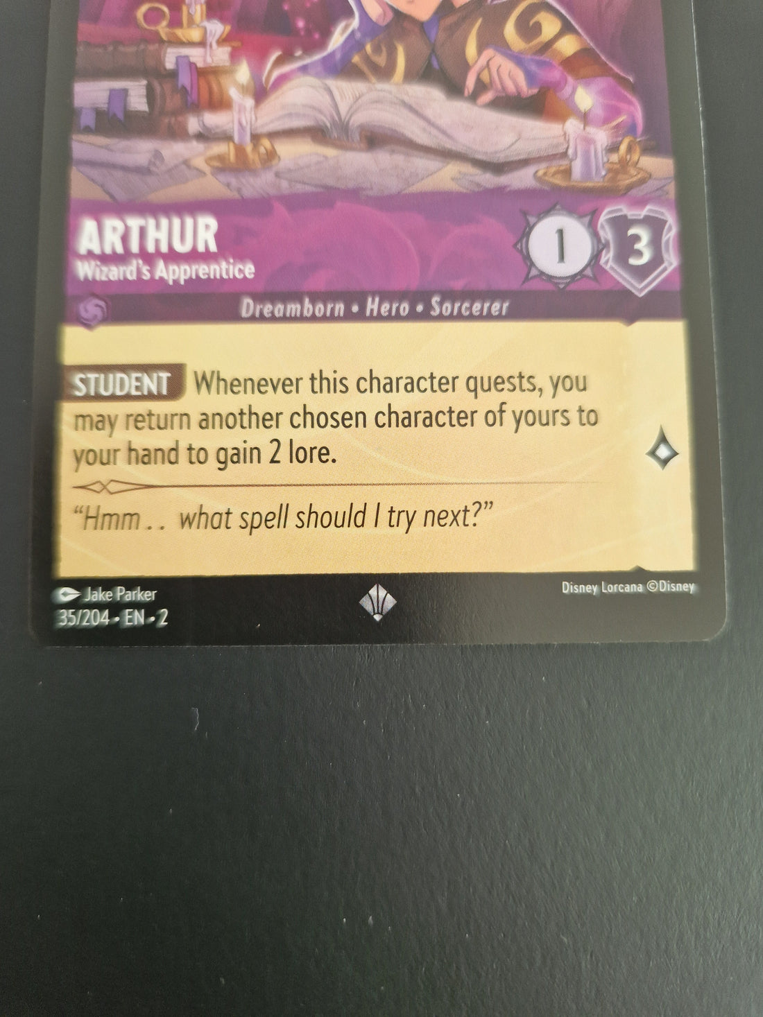 Disney Lorcana: Rise of the Floodborn Arthur 35/204 (EN)