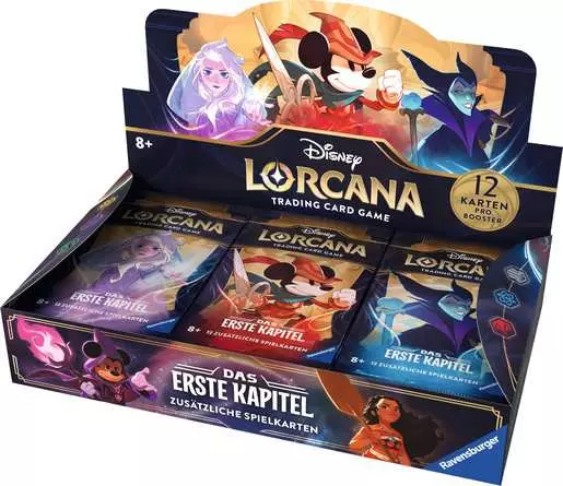 Disney Lorcana: Das erste Kapitel - Display Box (Deutsch)