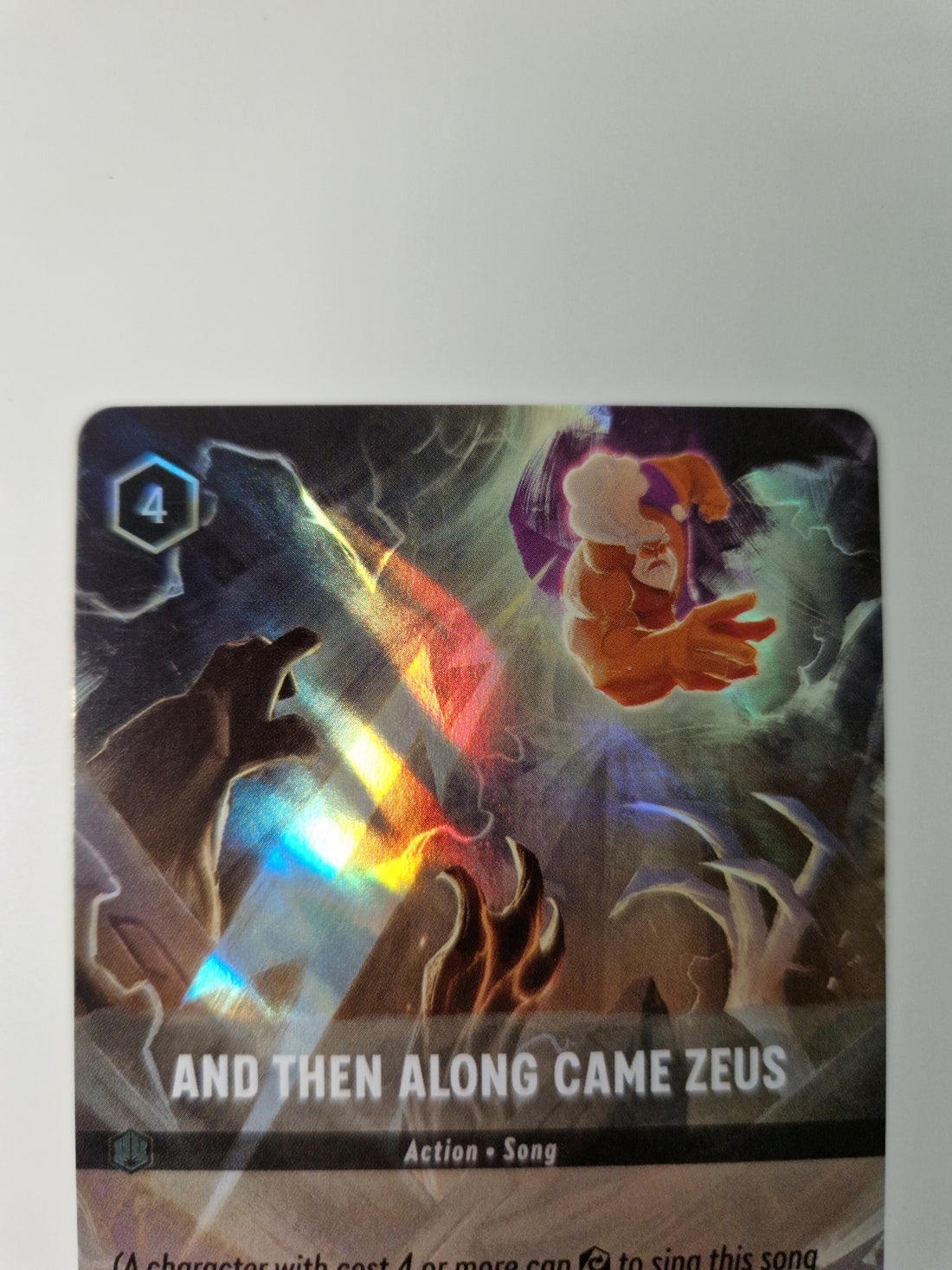 Disney Lorcana: Into the Inklands And Then Along Came Zeus 222/204 Enchanted (EN)