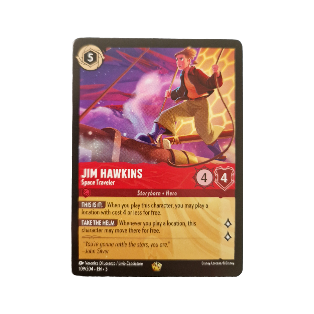 Disney Lorcana: Into the Inklands Jim Hawkins 109/204 (EN)