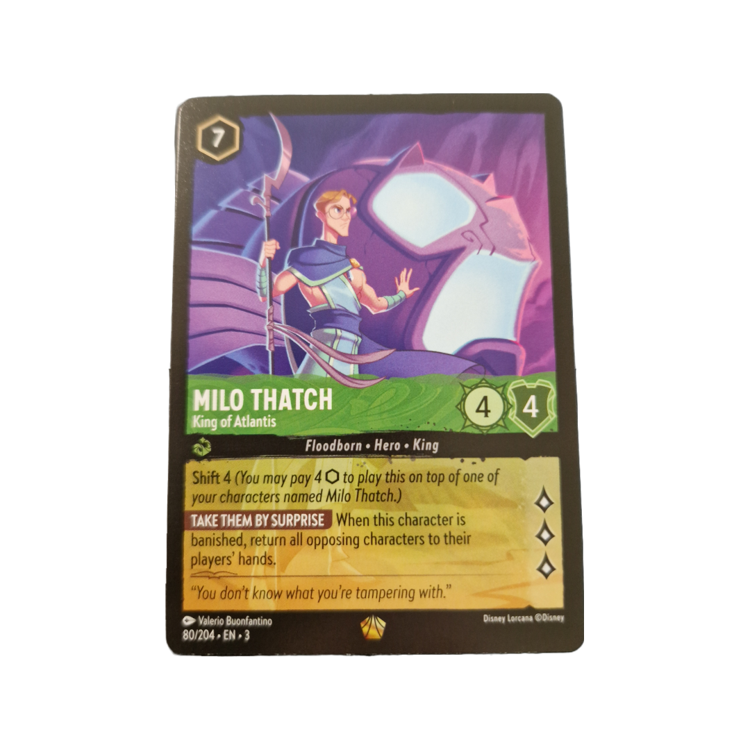 Disney Lorcana: Into the Inklands Milo Thatch 80/204 (EN)