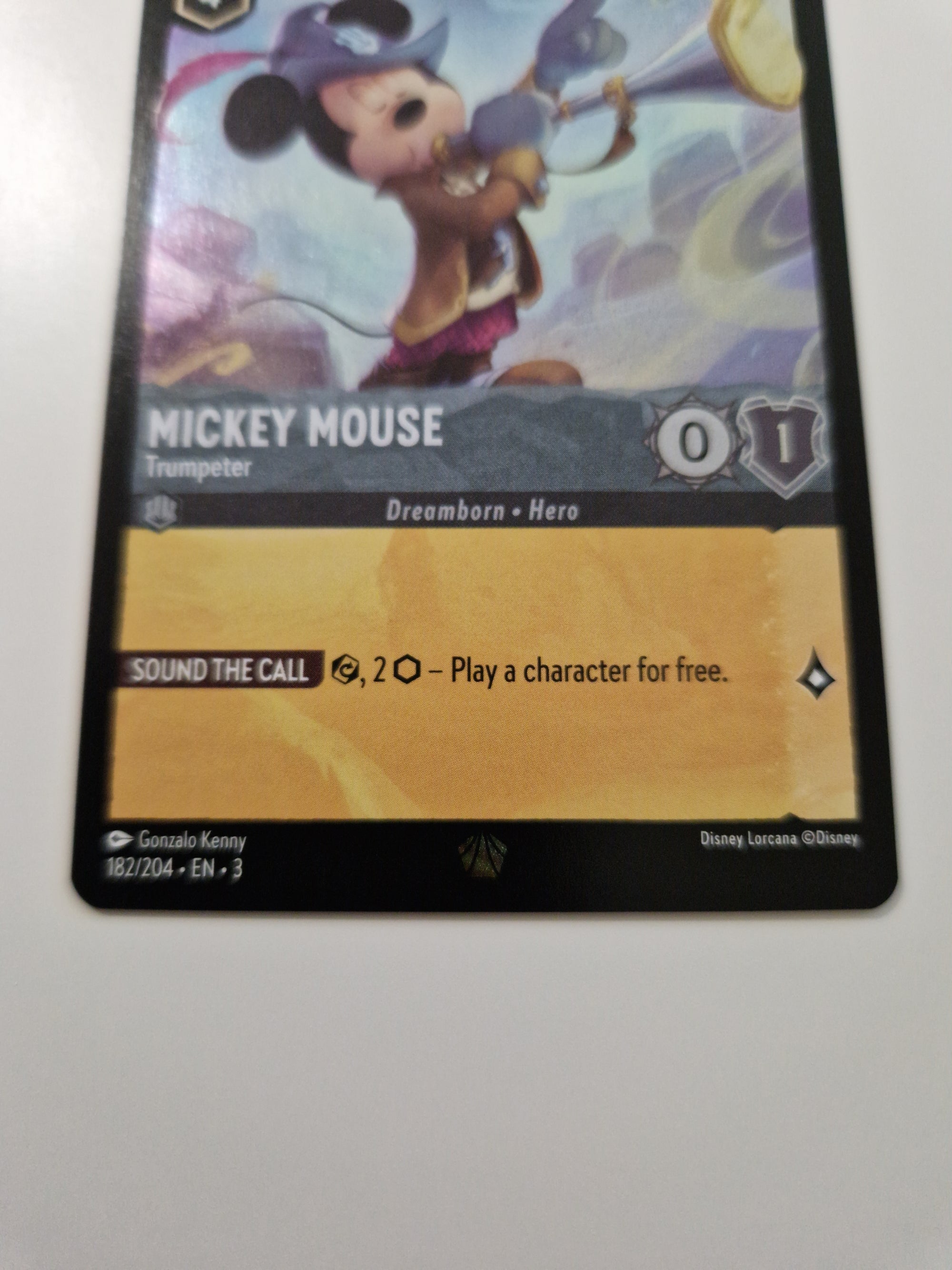 Disney Lorcana: Into the Inklands Mickey Mouse Trumpeter 182/204 (EN)
