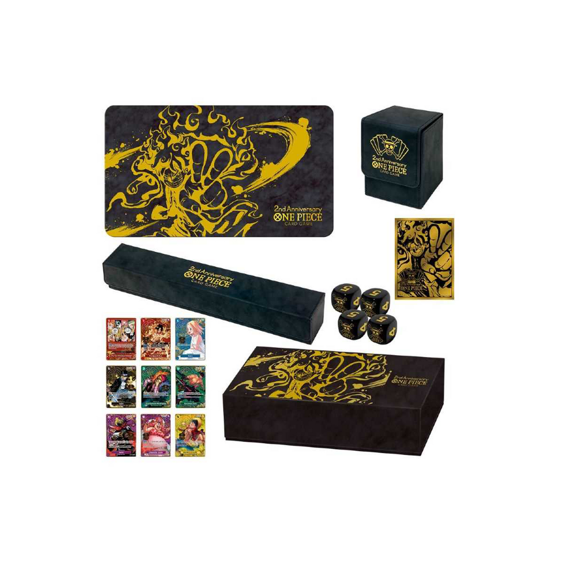 One Piece Card Game Japanese 2nd Anniversary Set English Version