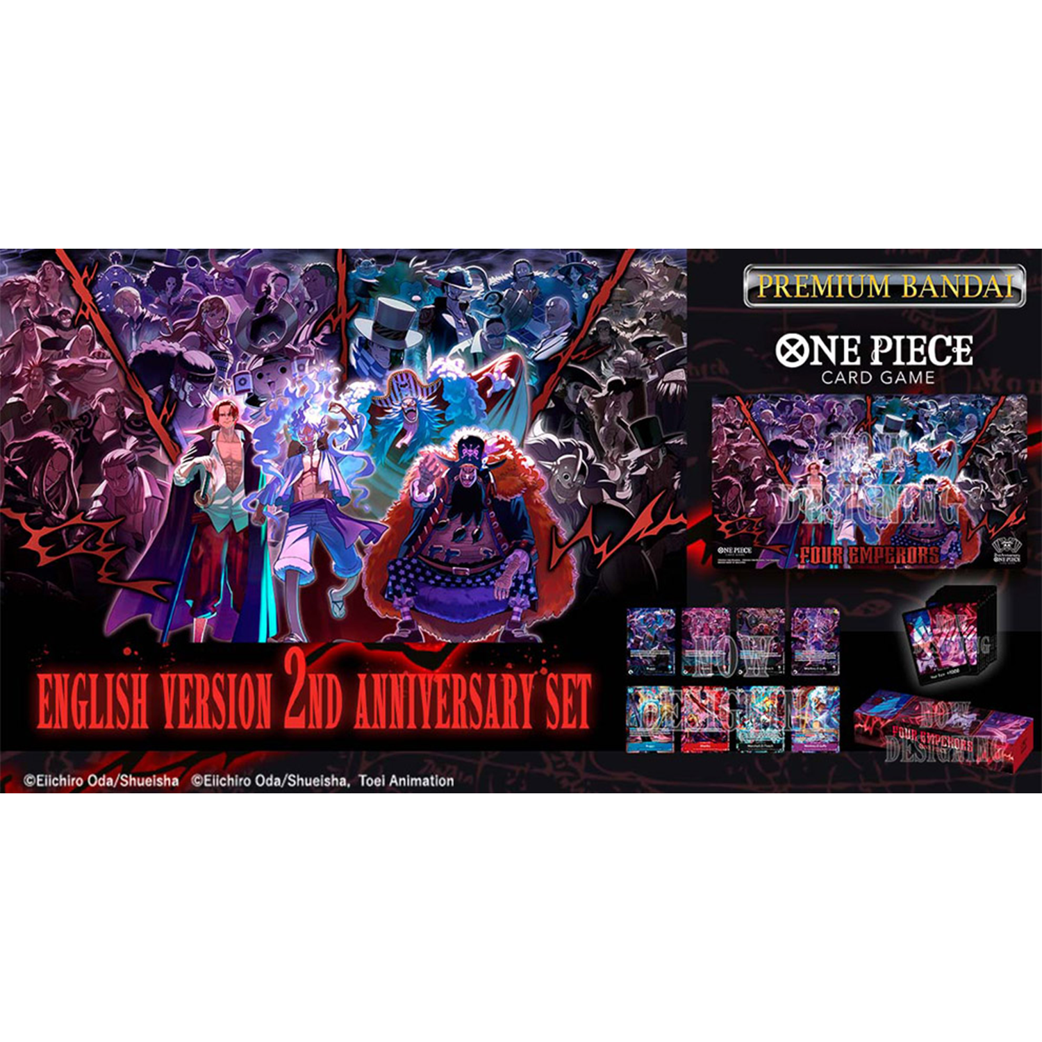 One Piece Card Game 2nd Anniversary Set English Version