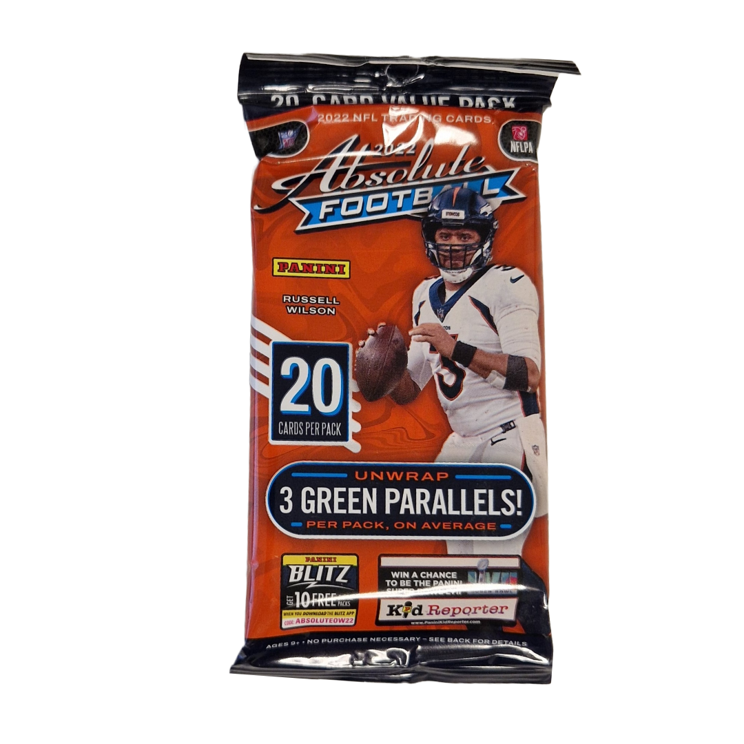 Panini NFL Absolute Football Value Fat-Pack 2022