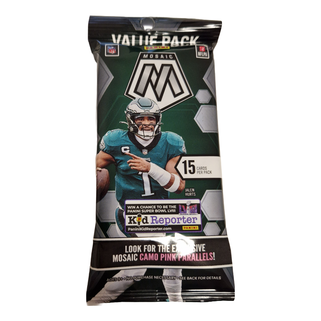Panini Mosaic NFL Football Jumbo Value Pack 2023