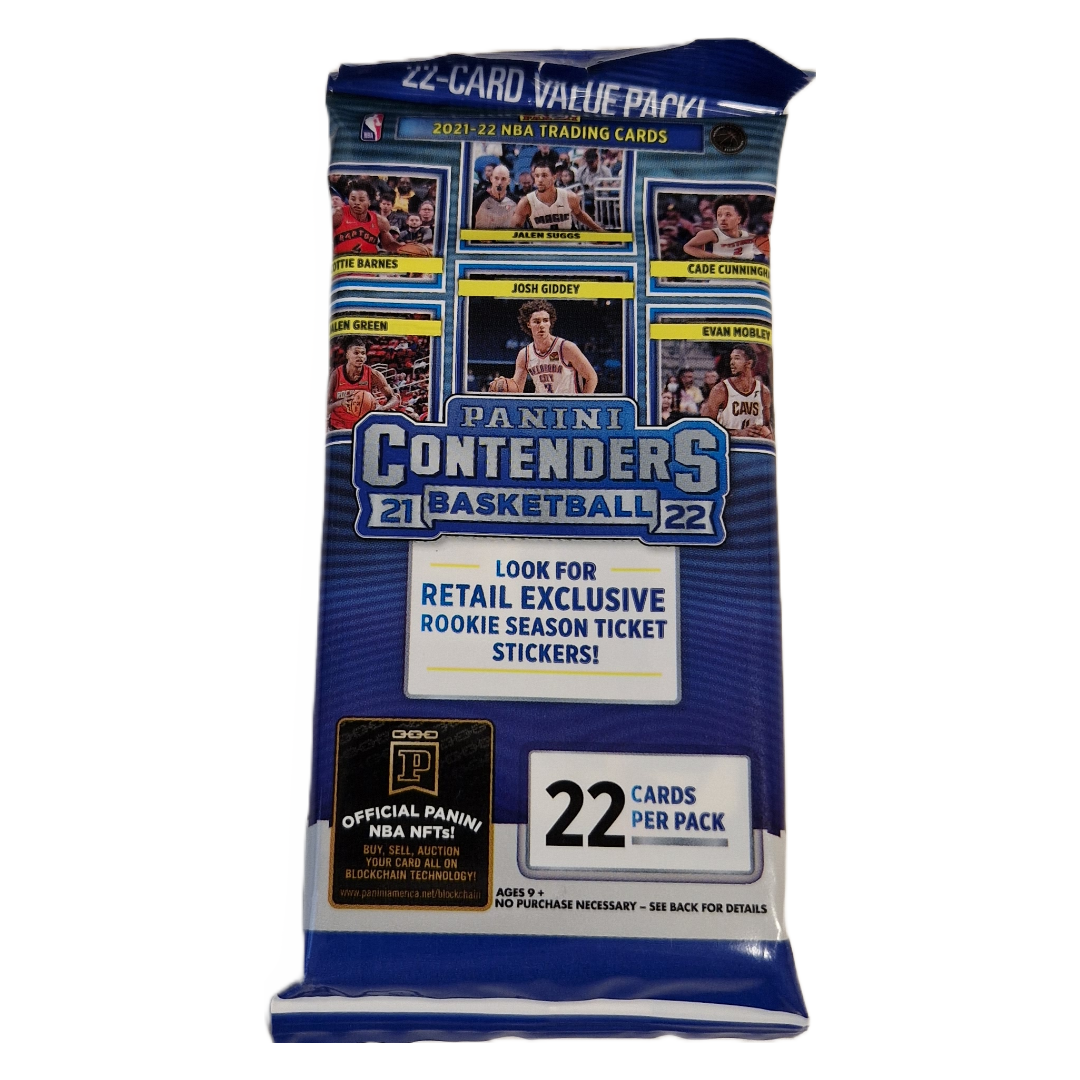 Panini NBA Contenders Basketball Value Fat-Pack 2021/2022 Booster Pack