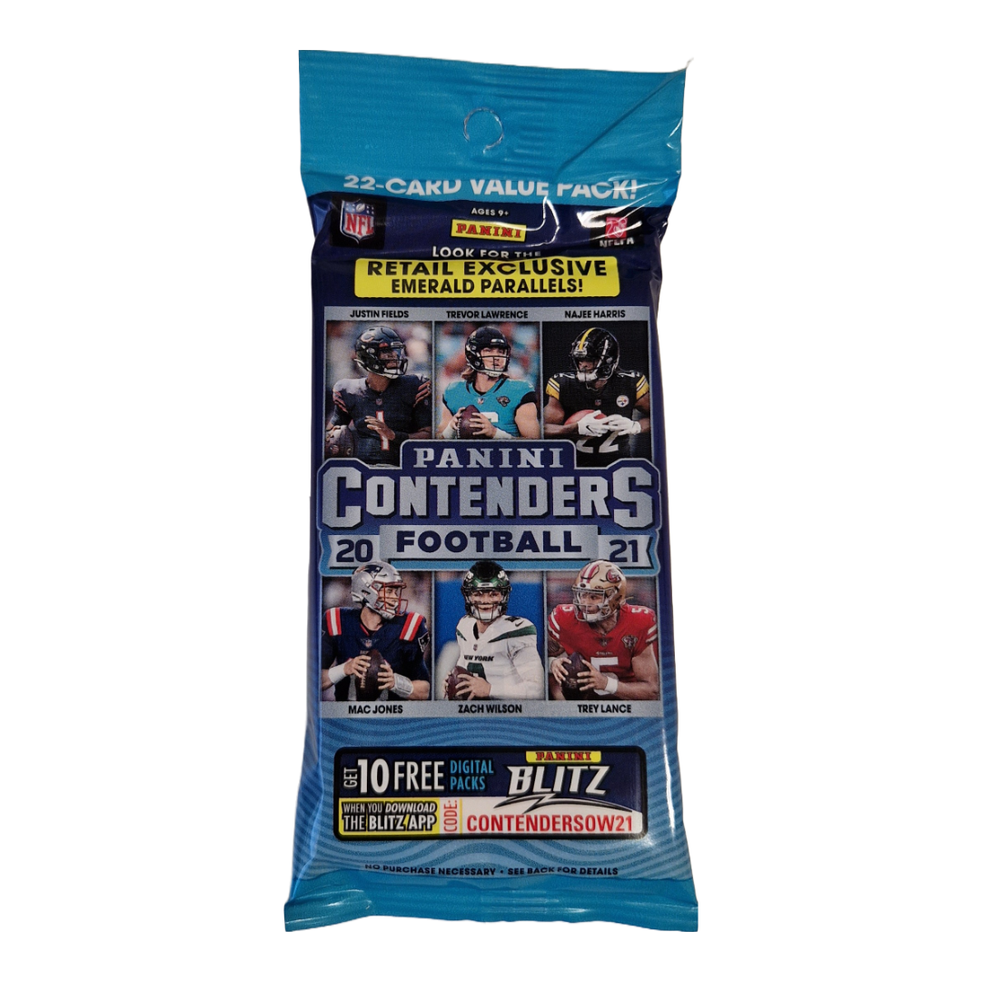 Panini NFL Contenders Football Value Fat-Pack 2021