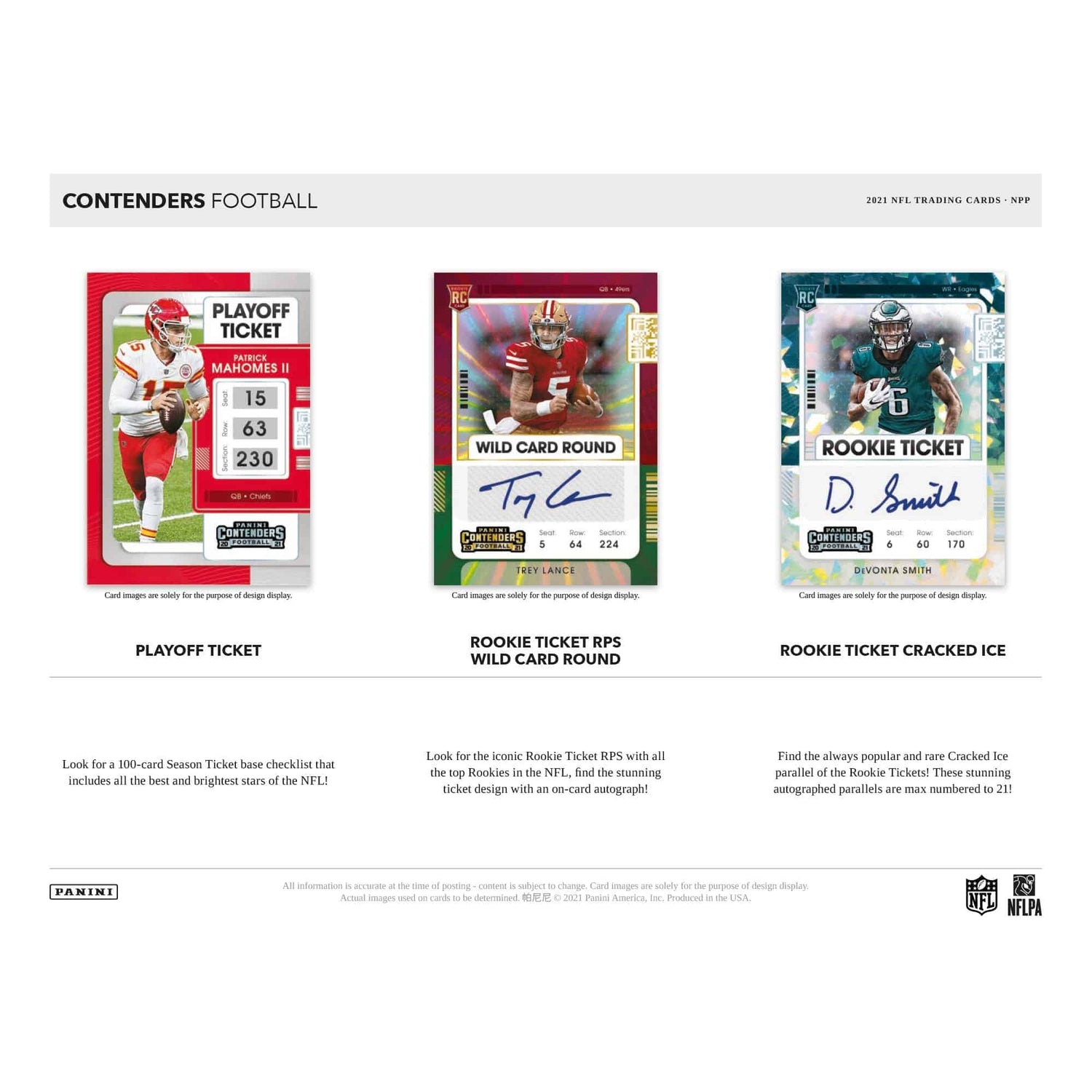 Panini NFL Contenders Football Value Fat-Pack 2021 Autographs