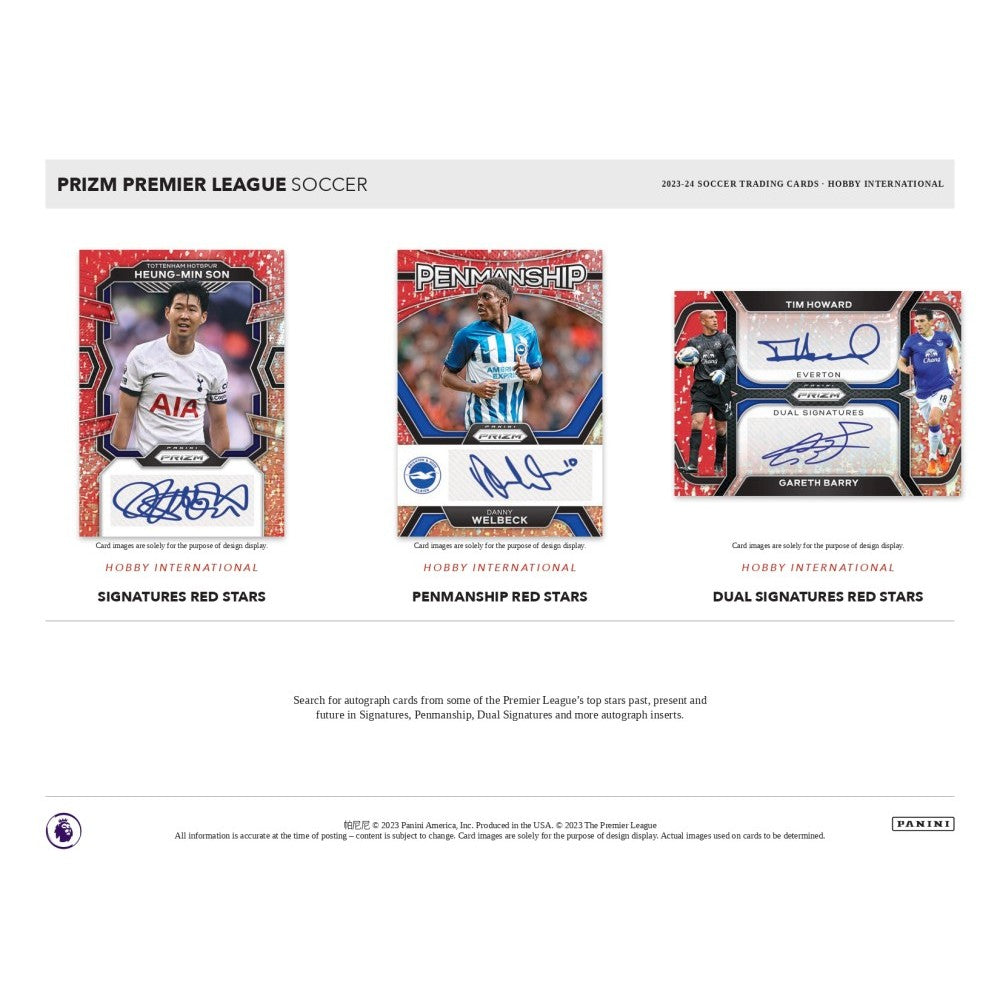 Panini Prizm Premier League Soccer Hobby International Box 2023/2024