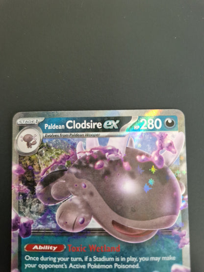 Pokémon SV4.5 Paldean Fates Paldean Clodsire ex 059/091 Double Rare (EN)