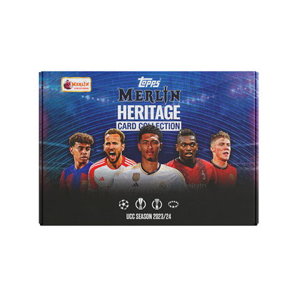Topps Merlin Heritage UEFA Club Competitions Hobby Box 23/24