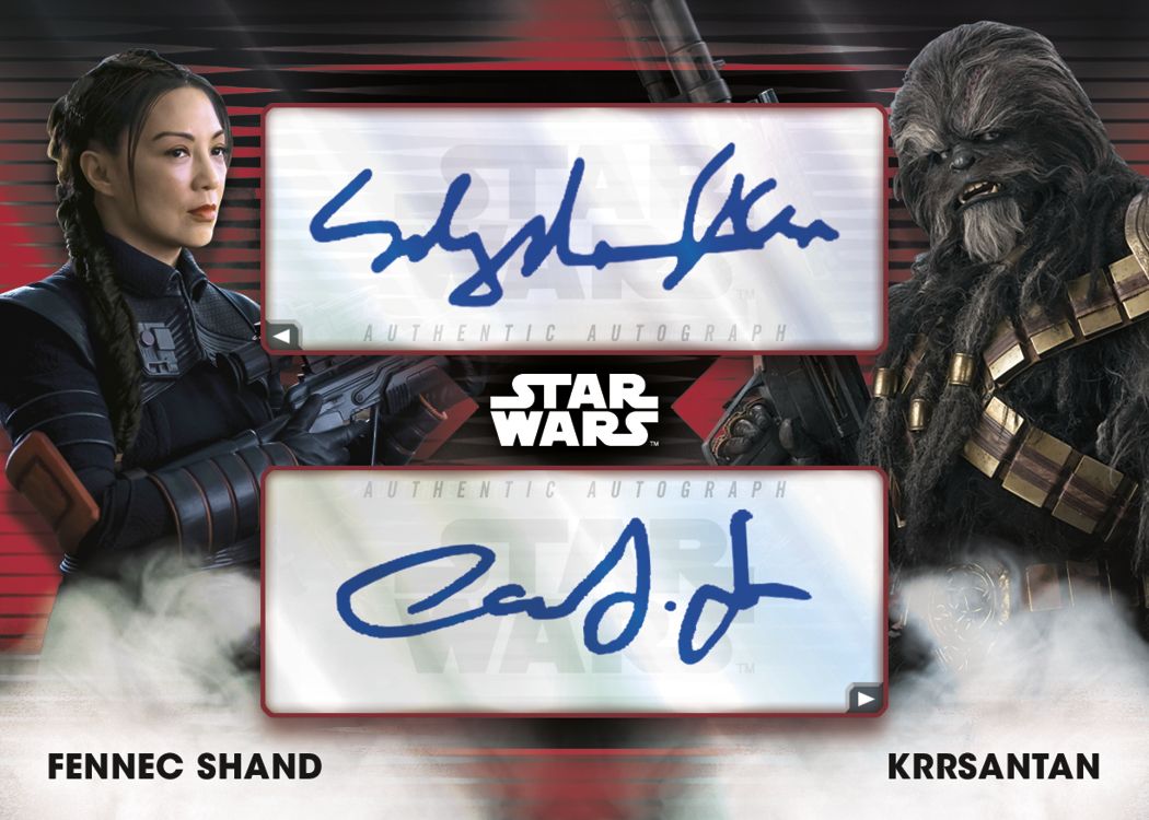 Topps Star Wars Signature Series Hobby Box 2023 Fennec & Krrsantan