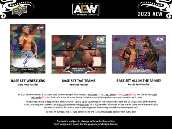 Upper Deck All Elite Wrestling (AEW) Hobby Box 2023