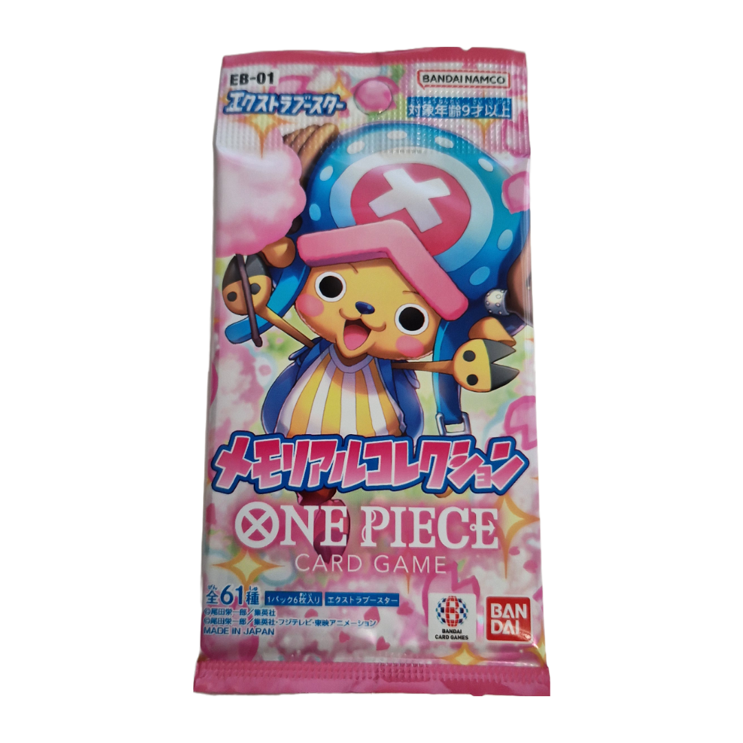 One Piece Card Game EB01 - Memorial Collection - Booster Pack (JP)