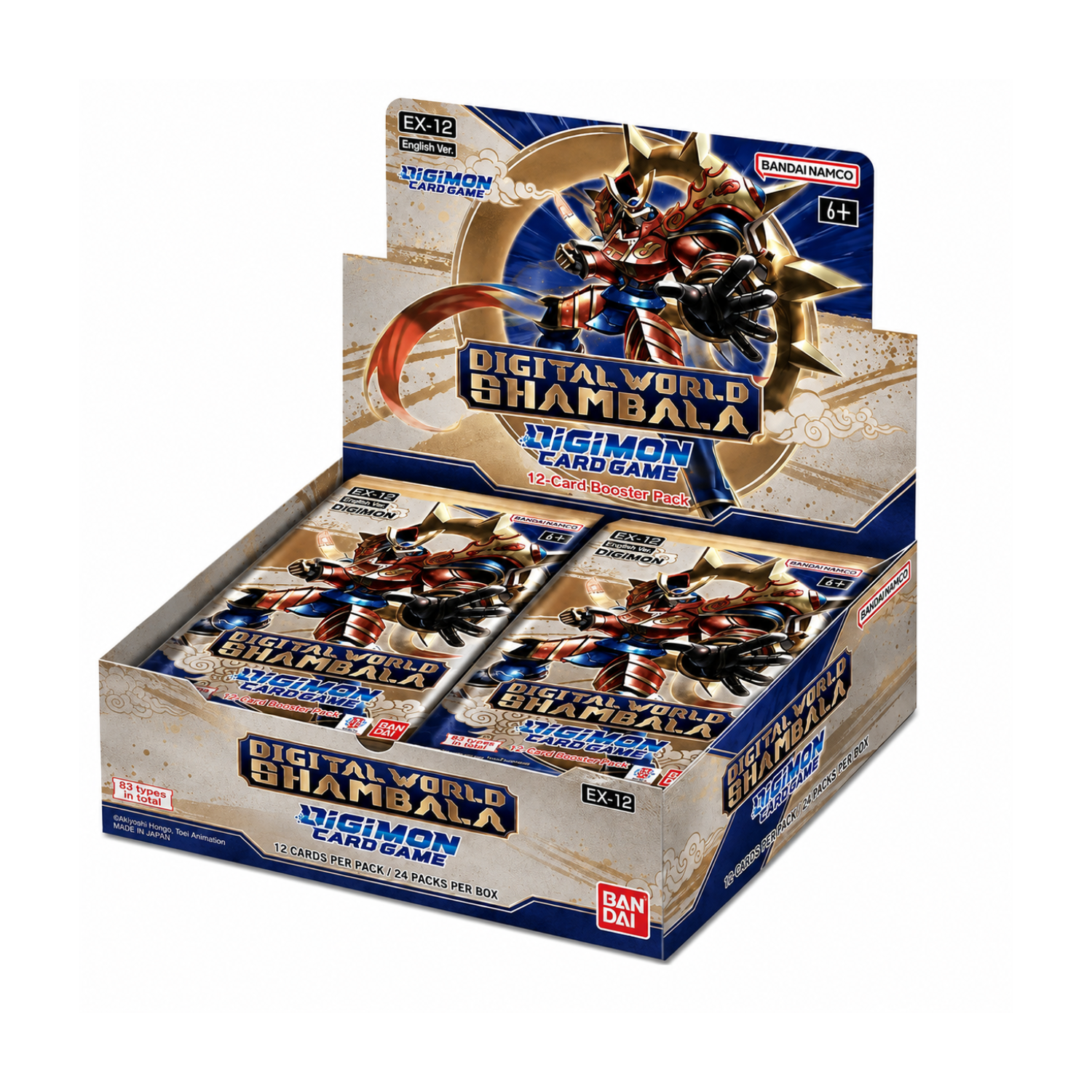 Digimon Card Game - (EN) Digital World Shambala EX12 Display Box