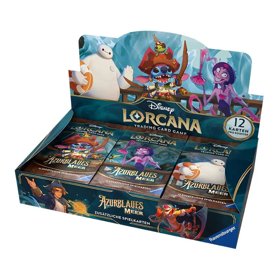 Disney Lorcana: Azurblaues Meer - Display Box (Deutsch)