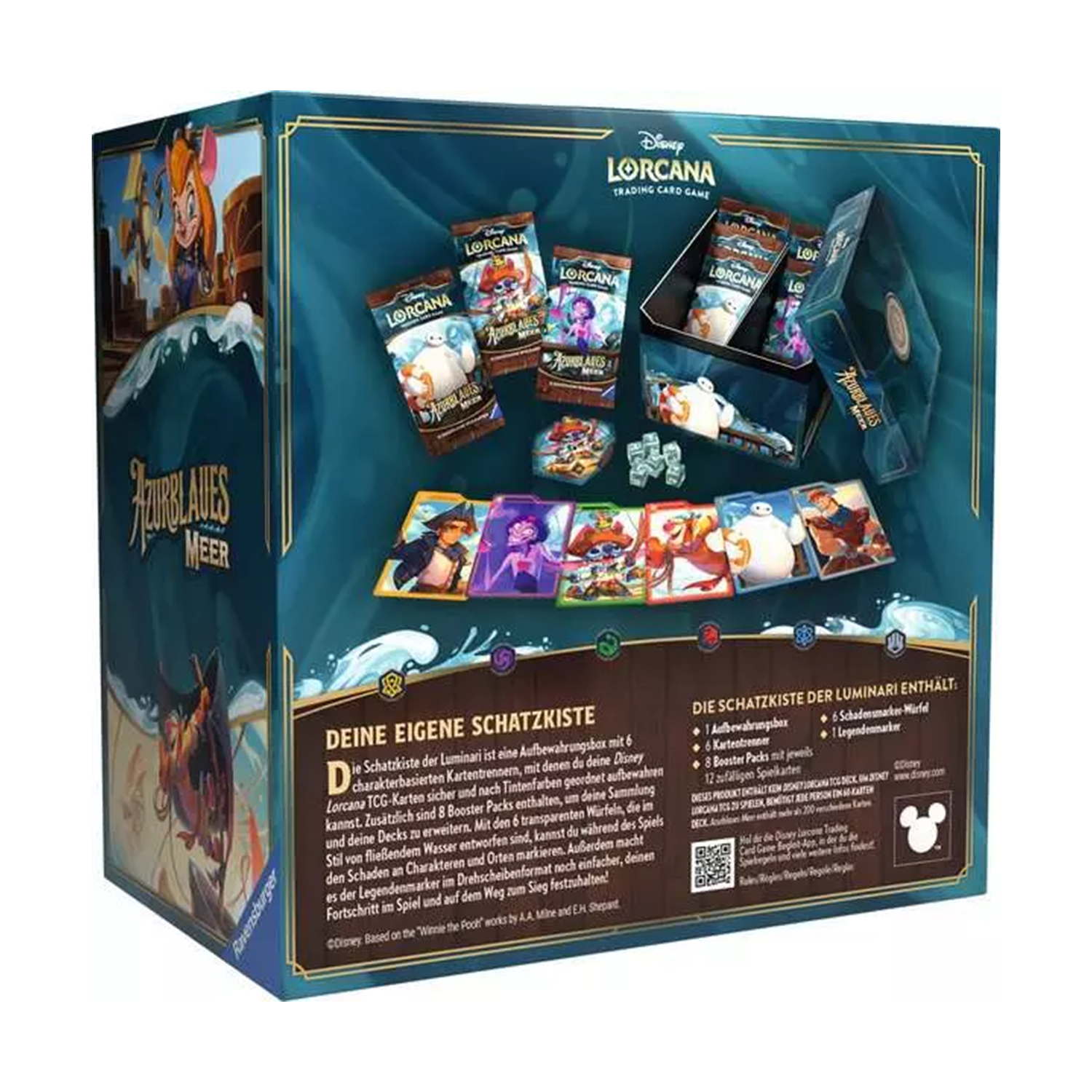 Disney Lorcana: Azurblaues Meer - Schatzkiste der Luminari (Deutsch)