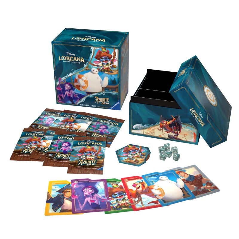 Disney Lorcana: Azurite Sea - Illumineers Trove (Englisch)