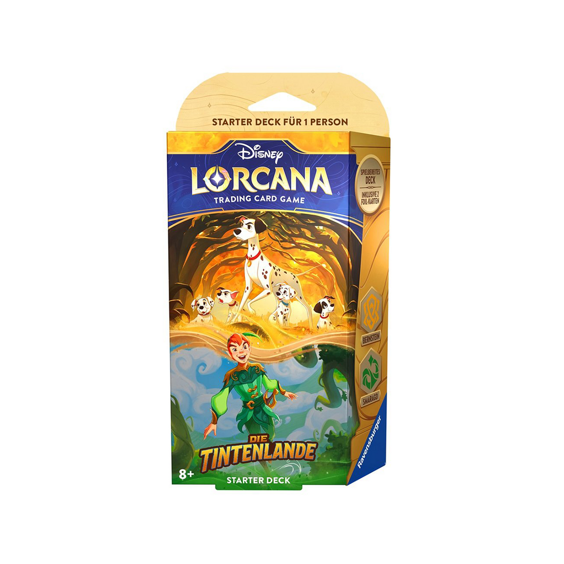 Disney Lorcana: Die Tintenlande - Starter Deck Bernstein & Smaragd (Deutsch)