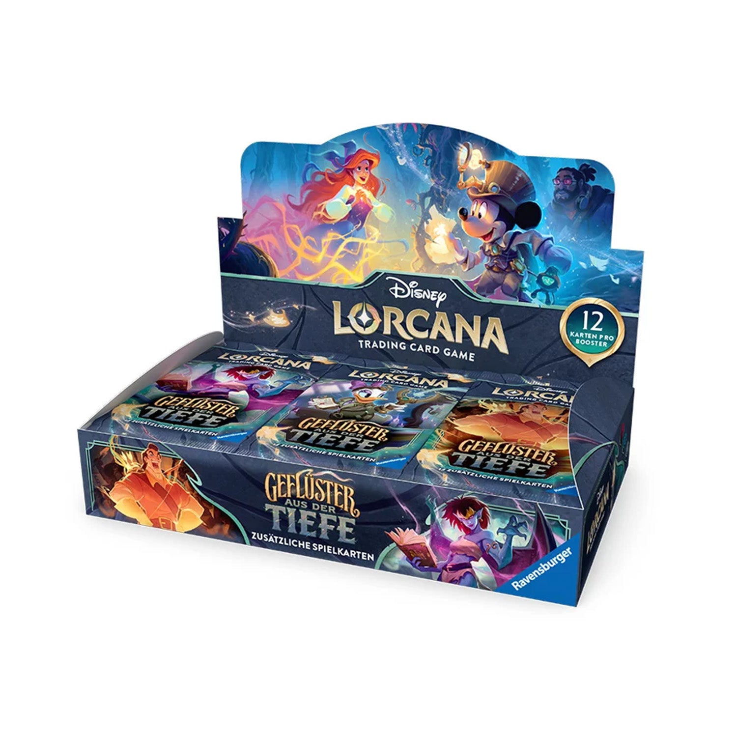Disney Lorcana: Geflüster aus der Tiefe - Display Box (Deutsch)