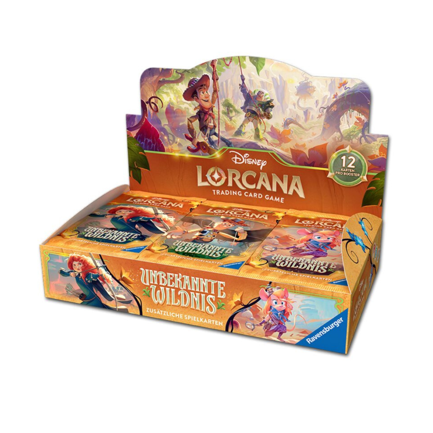 Disney Lorcana: Unbekannte Wildnis - Display Box (Deutsch)