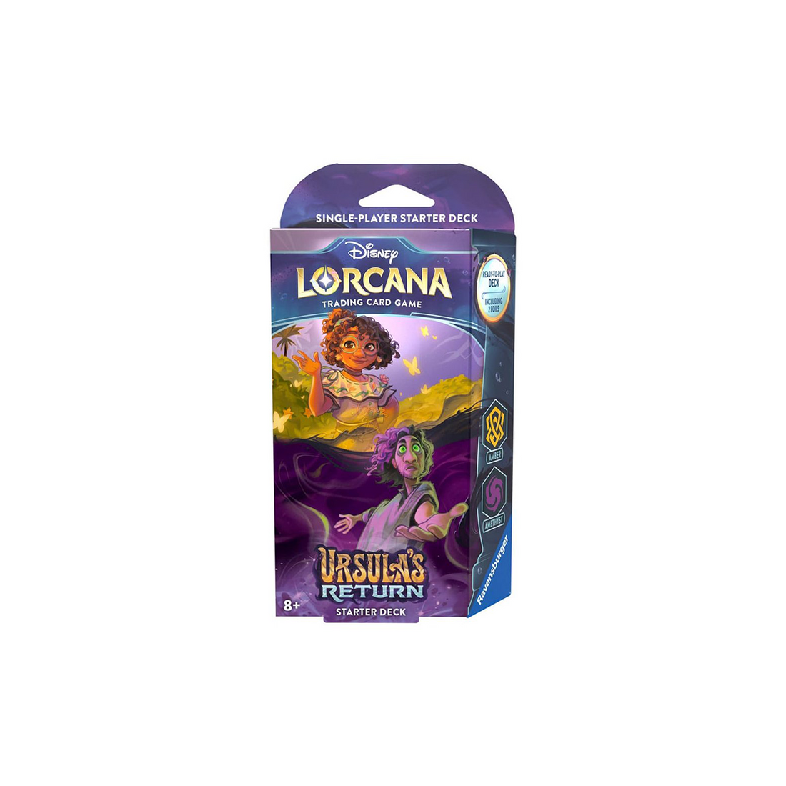 Disney Lorcana: Ursulas Returns - Starter Deck Amber & Amethyst (Englisch)