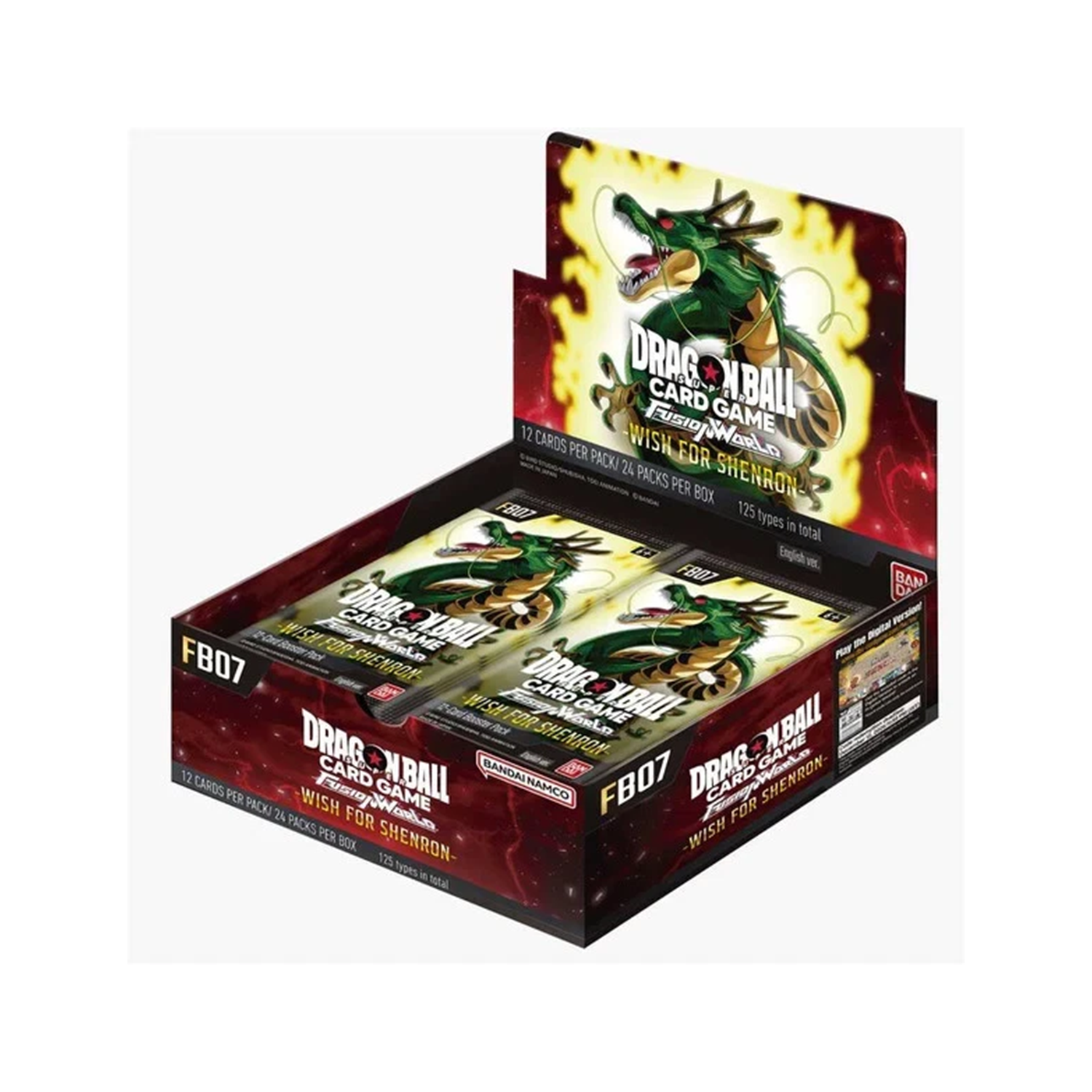 Dragon Ball Super Card Game - (EN) Fusion World Wish for Shenron FB07 Display Box