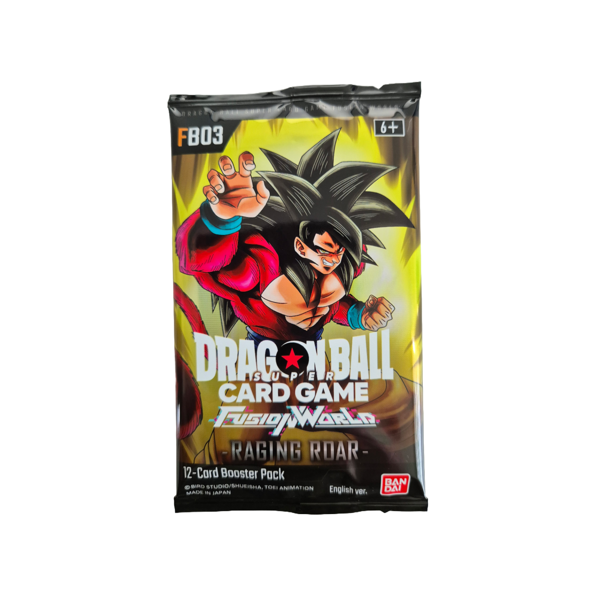 Dragon Ball Super Card Game - (EN) Fusion World Raging Roar FB03 Booster Pack