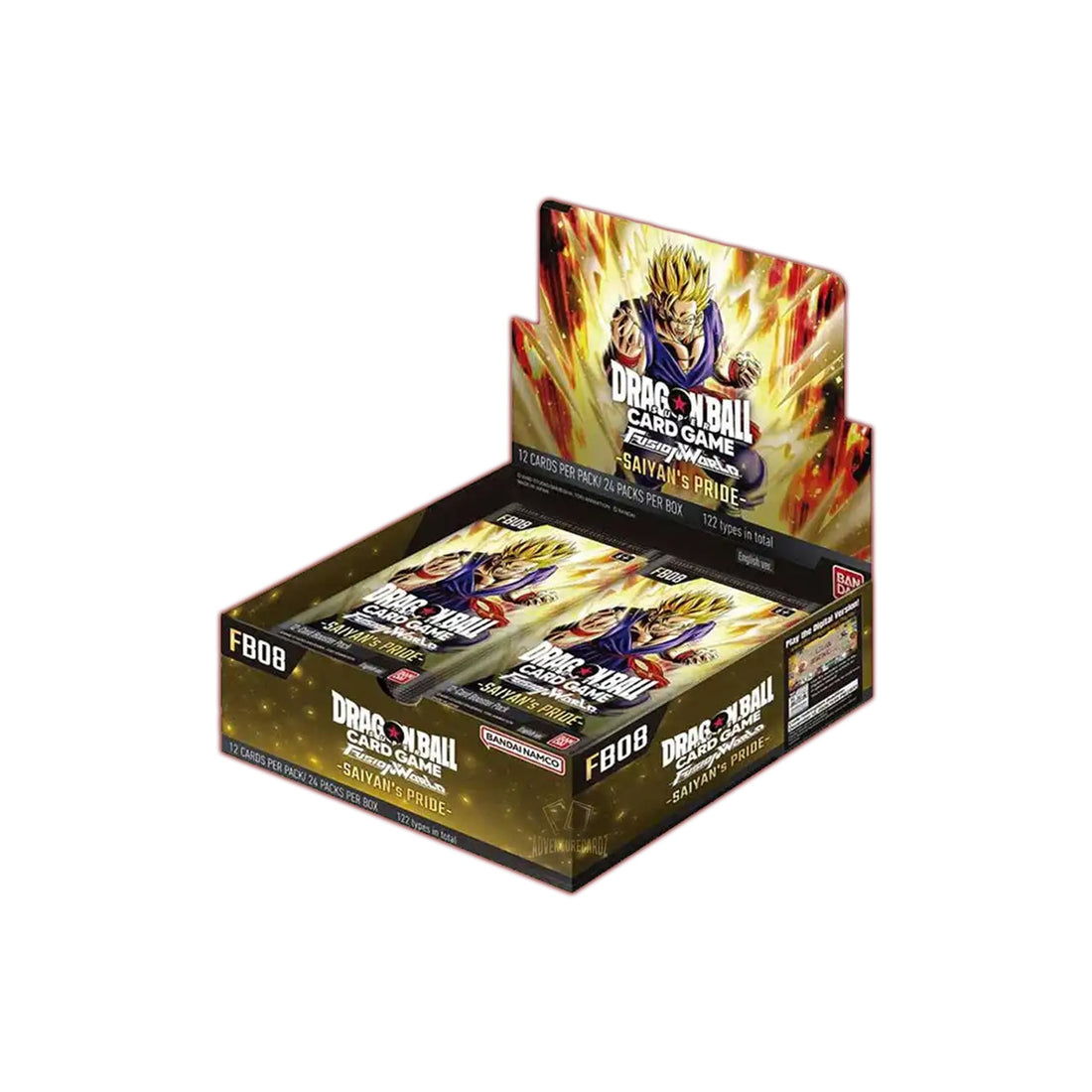 Dragon Ball Super Card Game - (EN) Fusion World Saiyan Pride FB08 Display Box