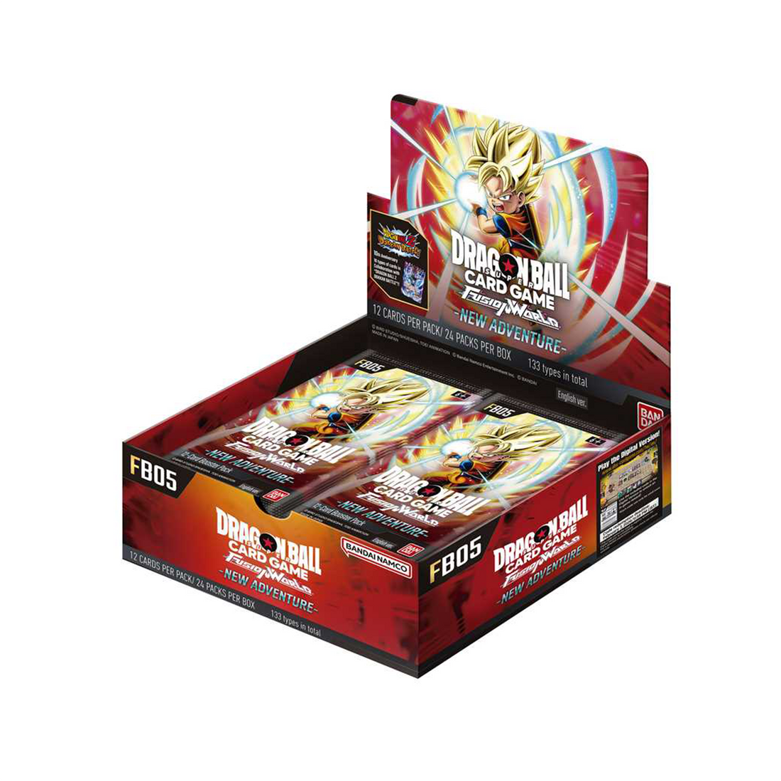 Dragon Ball Super Card Game - (EN) Fusion World New Adventure FB05 Booster Display