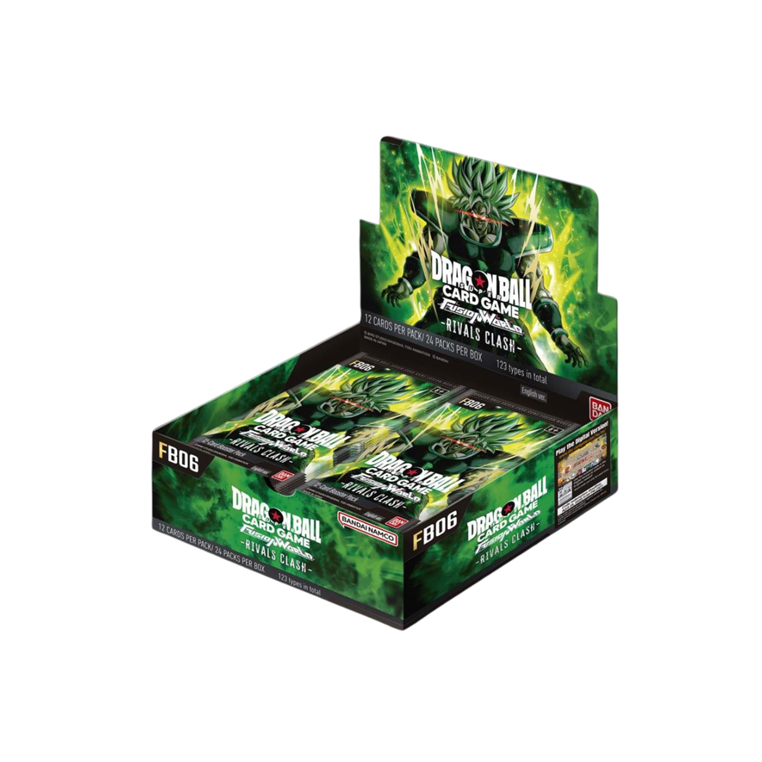 Dragon Ball Super Card Game - (EN) Fusion World Rivals Clash FB06 Booster Display