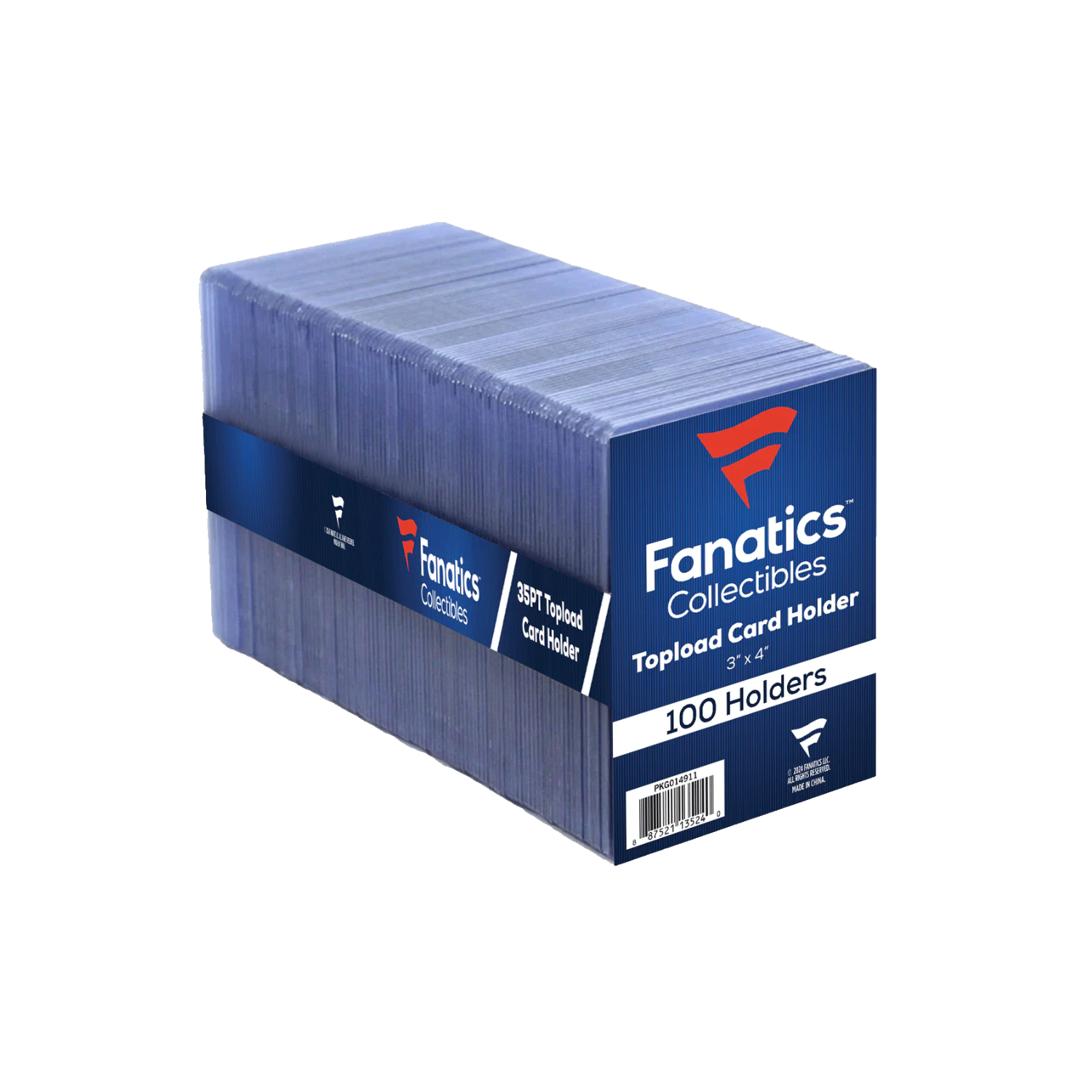 Fanatics Collectibles Supplies - Top Loaders - 35 pt (100 St)
