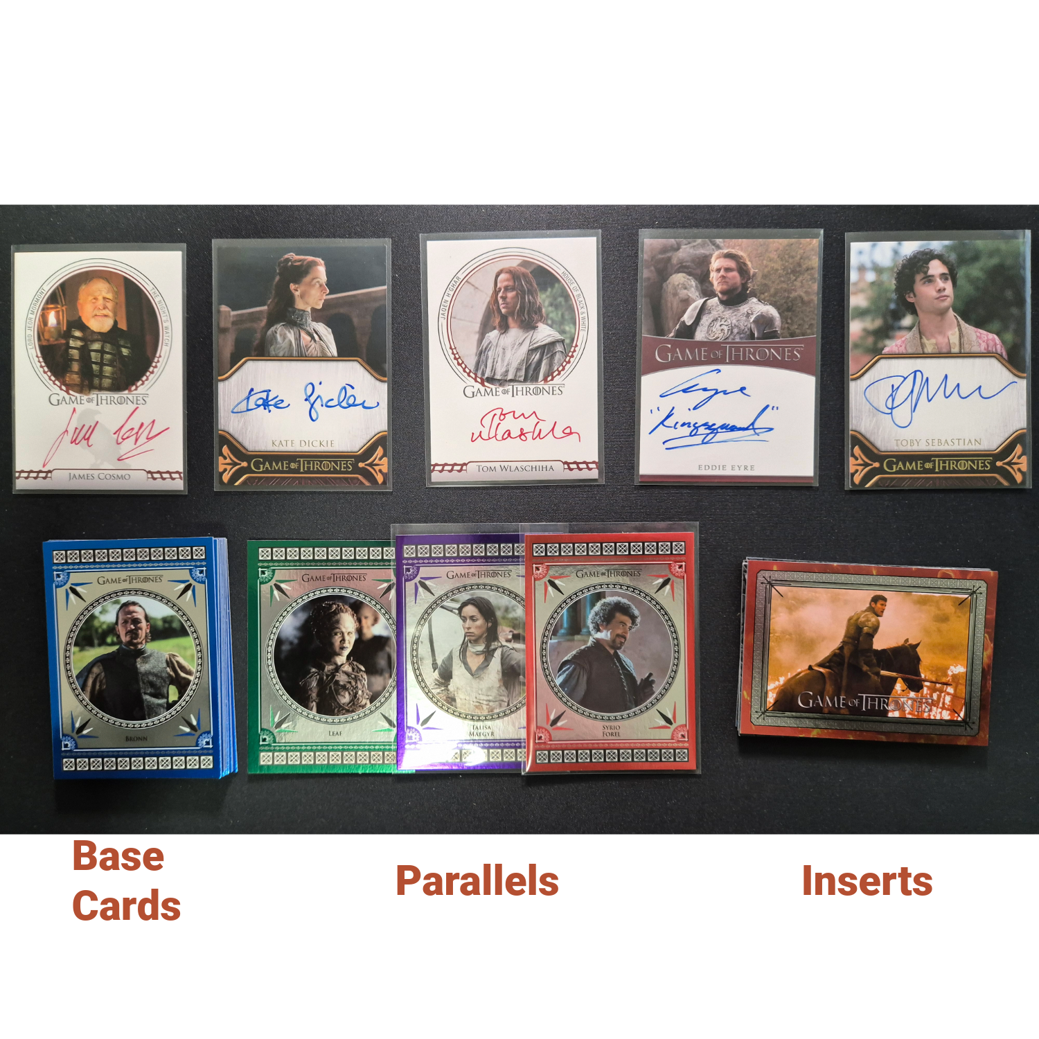 Game Of Thrones Legends Of The Realm Trading Cards Box 2024 Hits