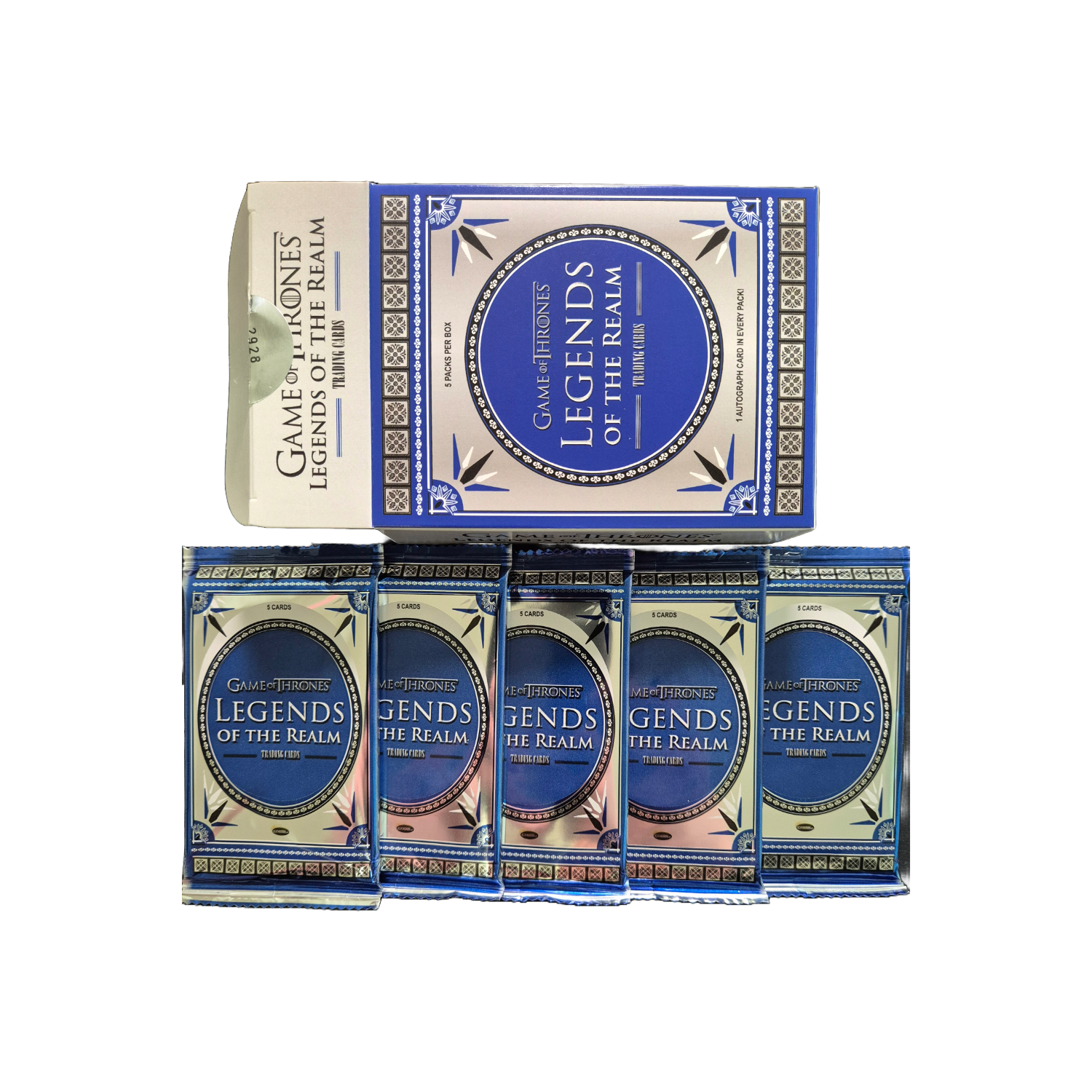 Game Of Thrones Legends Of The Realm Trading Cards Box 2024