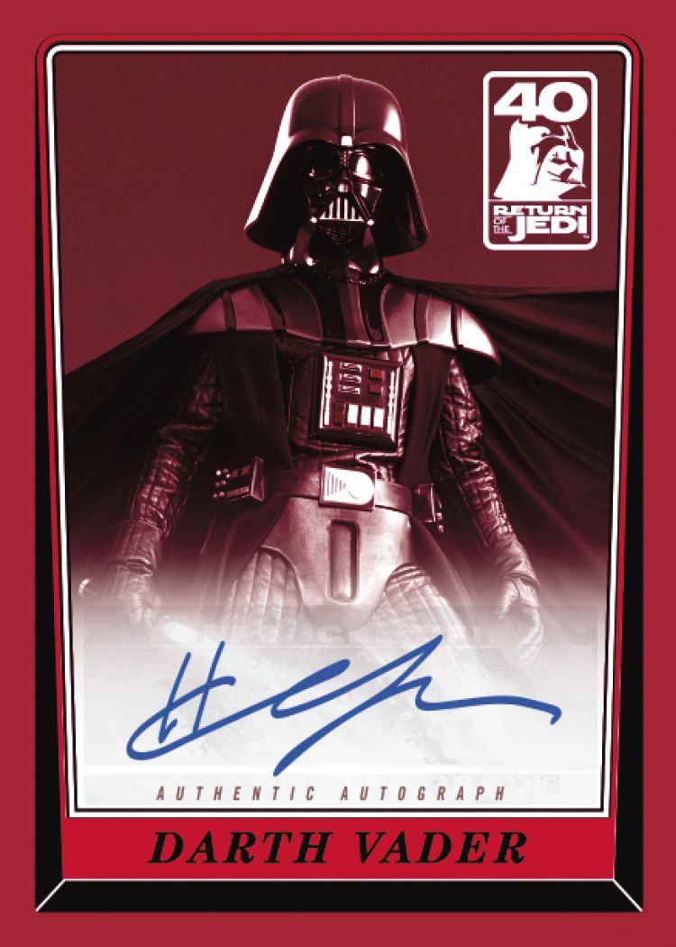 Topps Star Wars Signature Series Hobby Box 2023 Vader Autograph