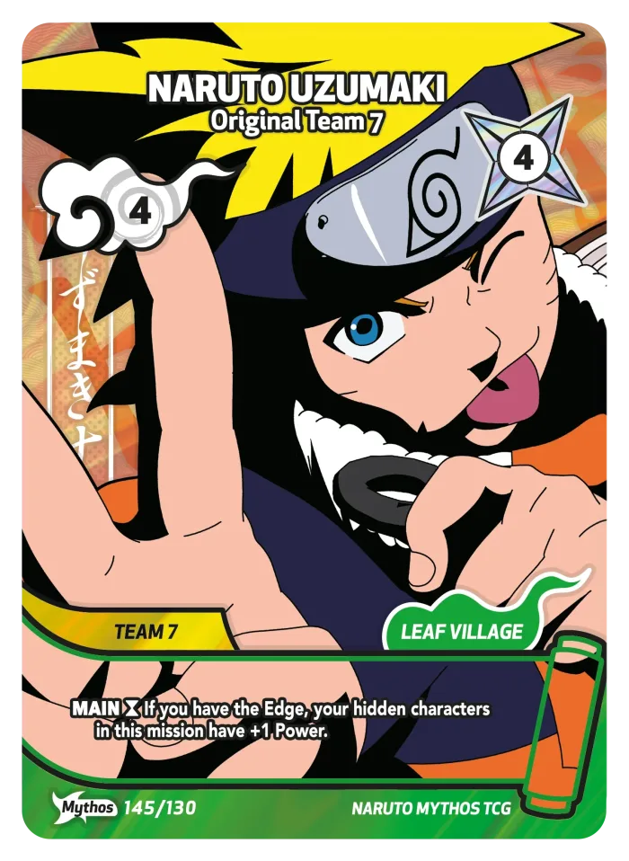 Naruto Mythos TCG: Konoha Shido First Set Display 2nd Edition(EN)
