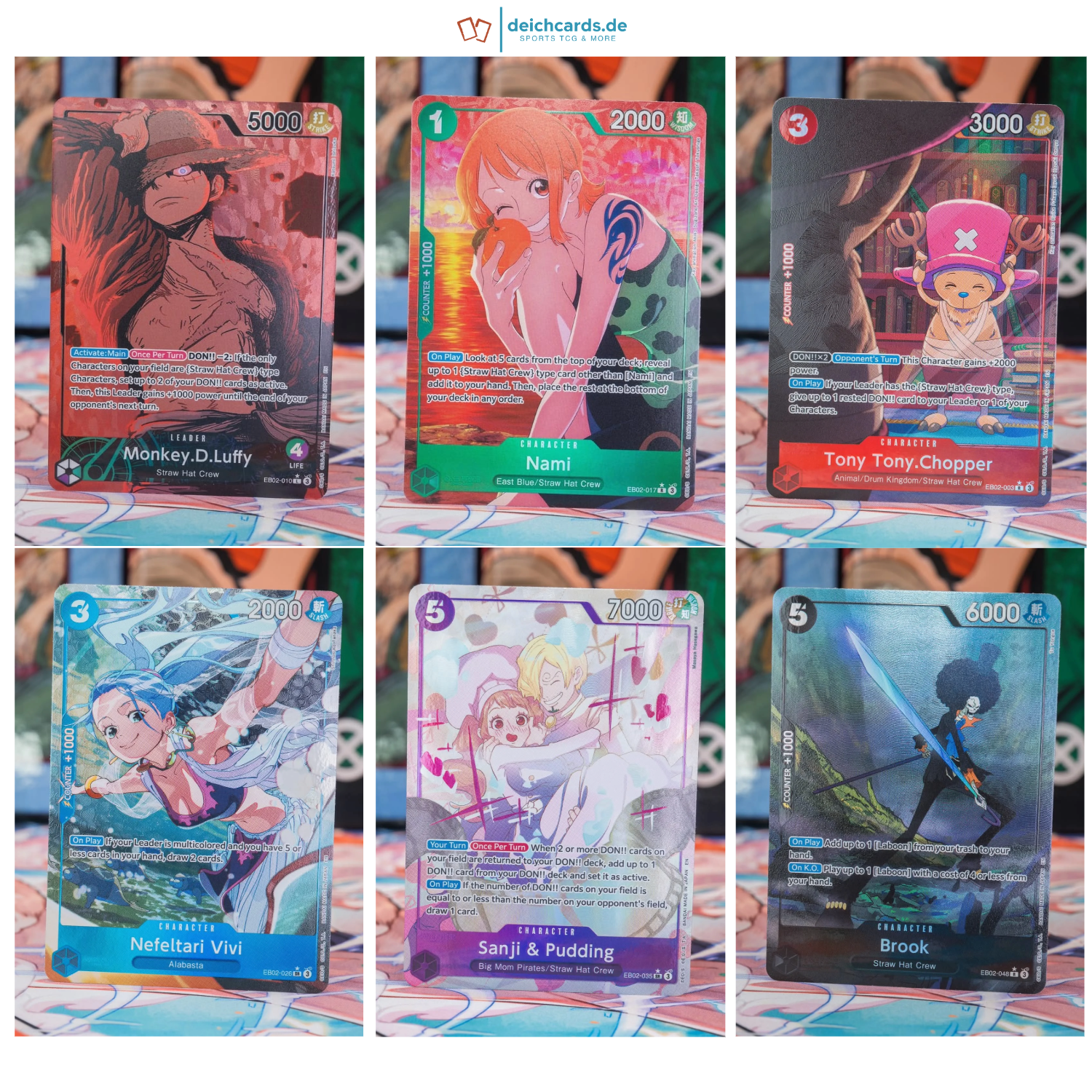 One Piece Card Game EB02 (EN) - Anime 25th Collection - Booster Display