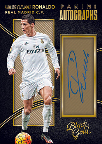Panini Black Gold Soccer Hobby Box 2016/2017