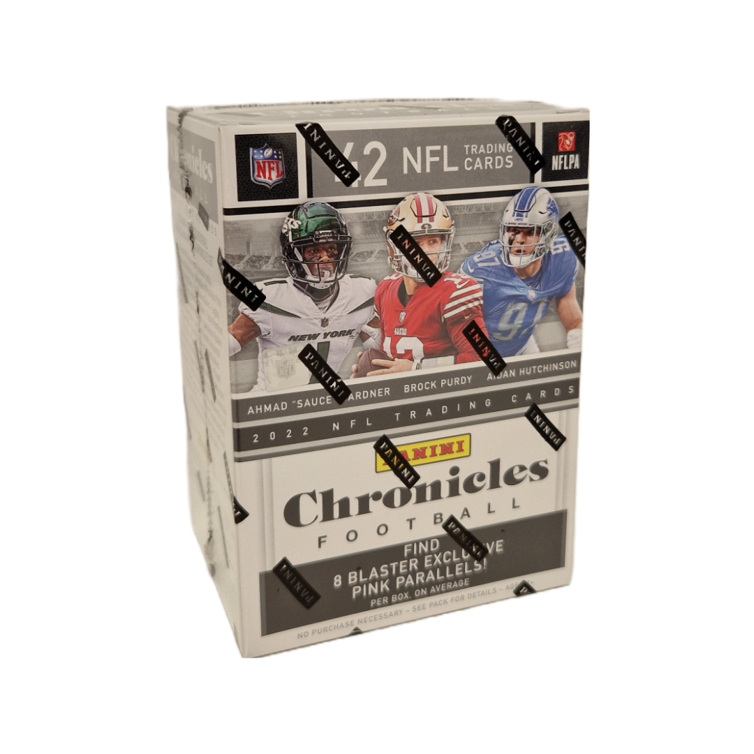 Panini Chronicles Football NFL 6-Pack Blaster Box 2022