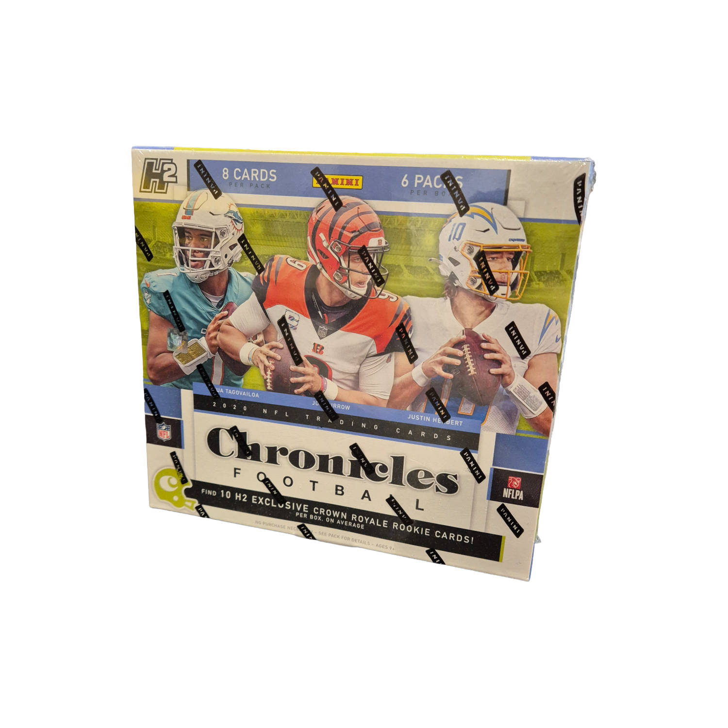 Panini Chronicles Football NFL Hobby Hybrid H2 Box 2020