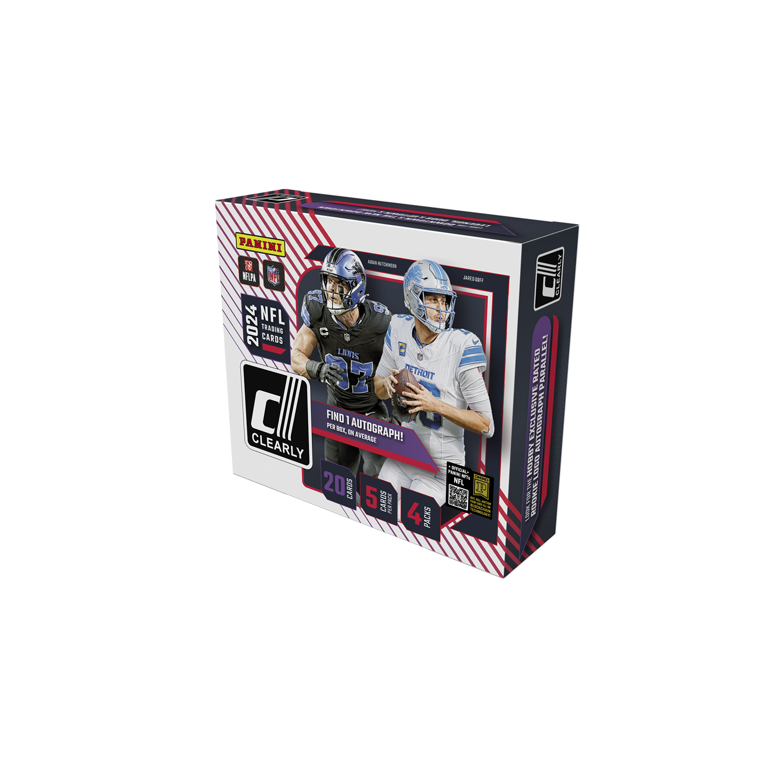Panini Clearly Donruss Football NFL Hobby Box 2024