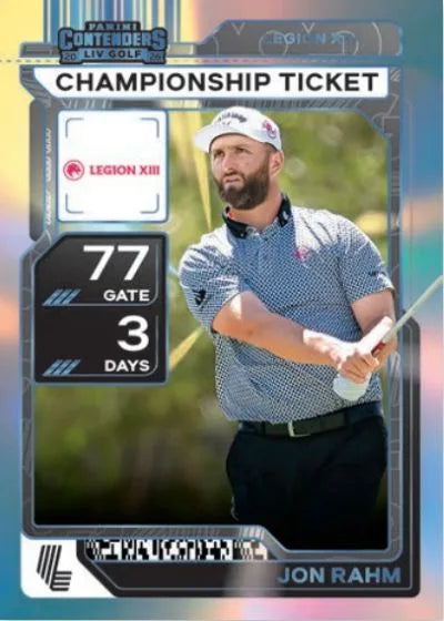Panini Contenders LIV Golf Hobby Box 2026