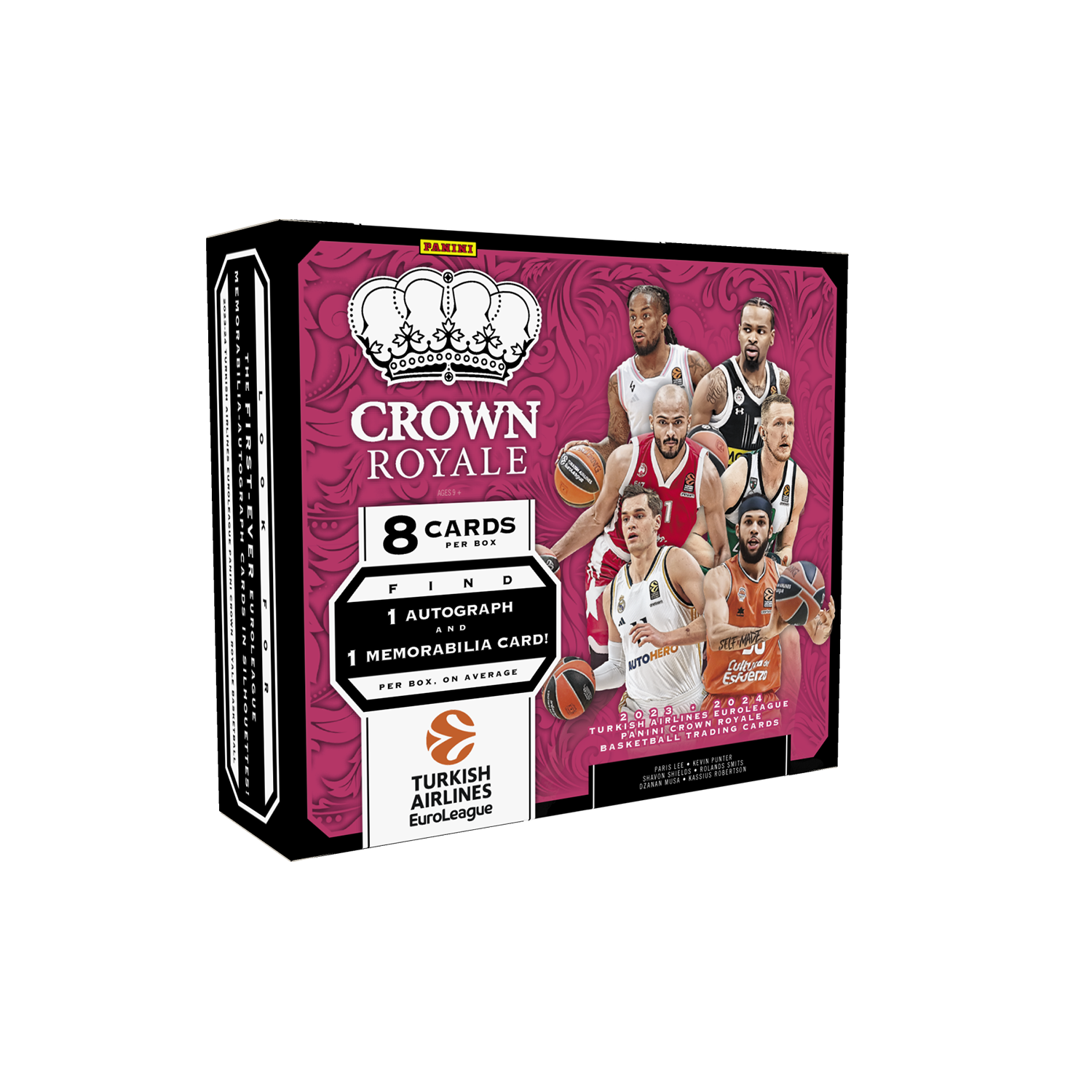 Panini Crown Royale Turkish Airlines EuroLeague Basketball Hobby Box 2023/2024
