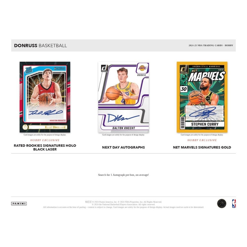 Panini Donruss Basketball NBA Hobby Box 2024/2025