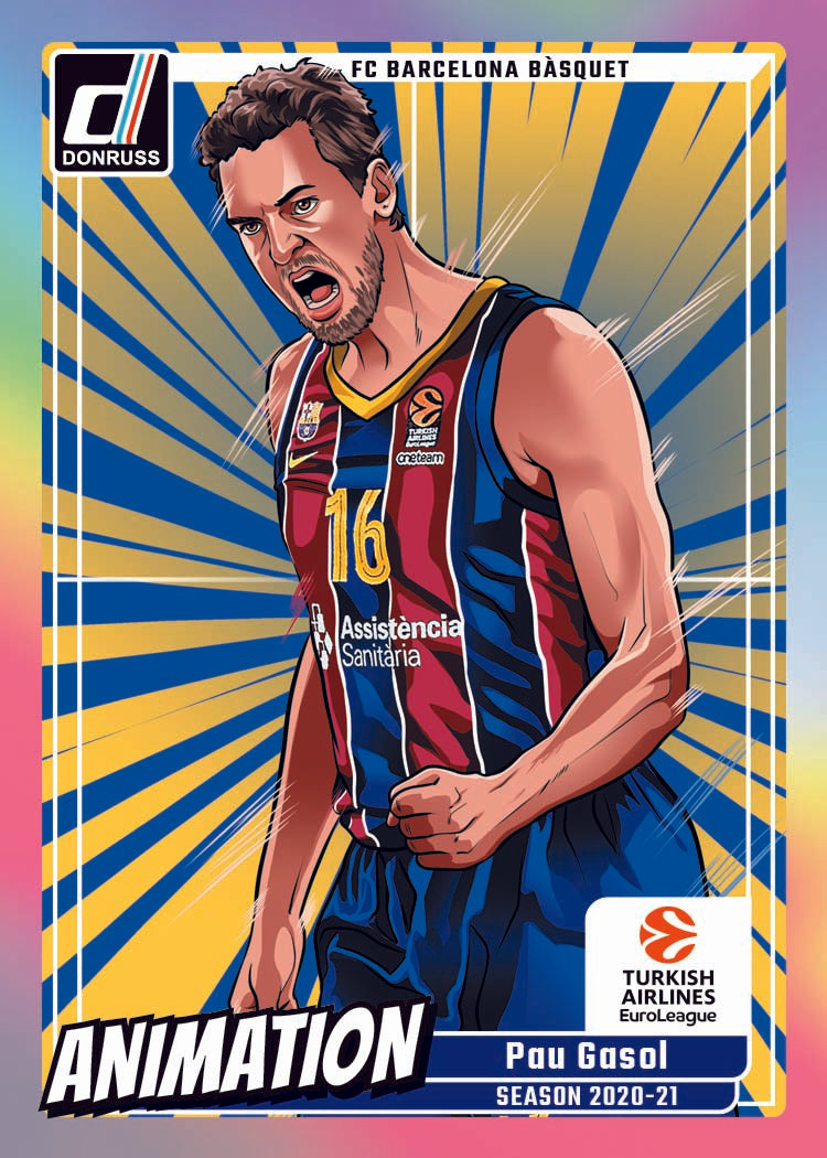 Panini Donruss EuroLeague Basketball Hobby Box 2024/2025