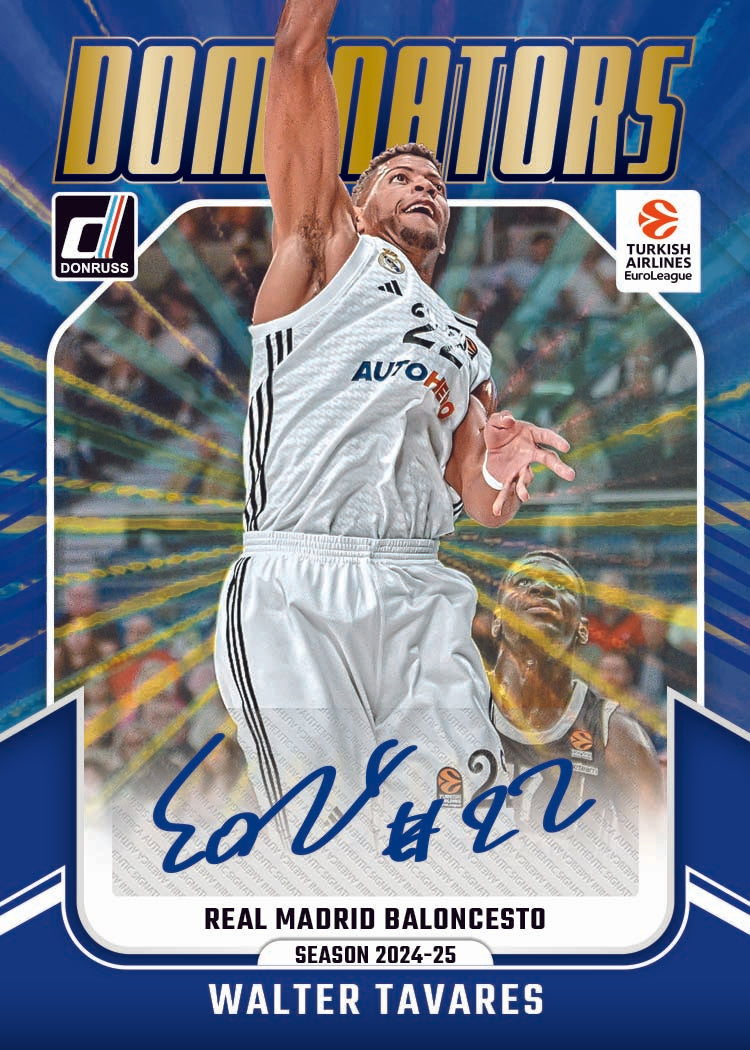 Panini Donruss EuroLeague Basketball Hobby Box 2024/2025