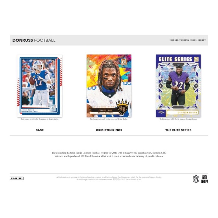 Panini Donruss Football Hobby Box 2025
