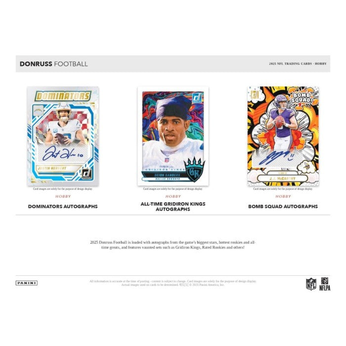 Panini Donruss Football Hobby Box 2025