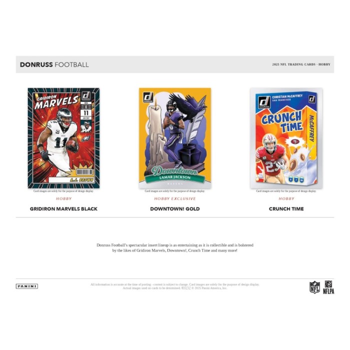 Panini Donruss Football Hobby Box 2025